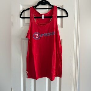 Bella, Baddass Incorporated, red tank, size large